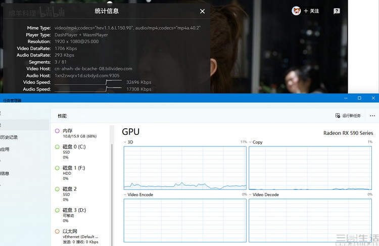 bilibili|B站为省流量“压榨”用户CPU？实测发现有隐情