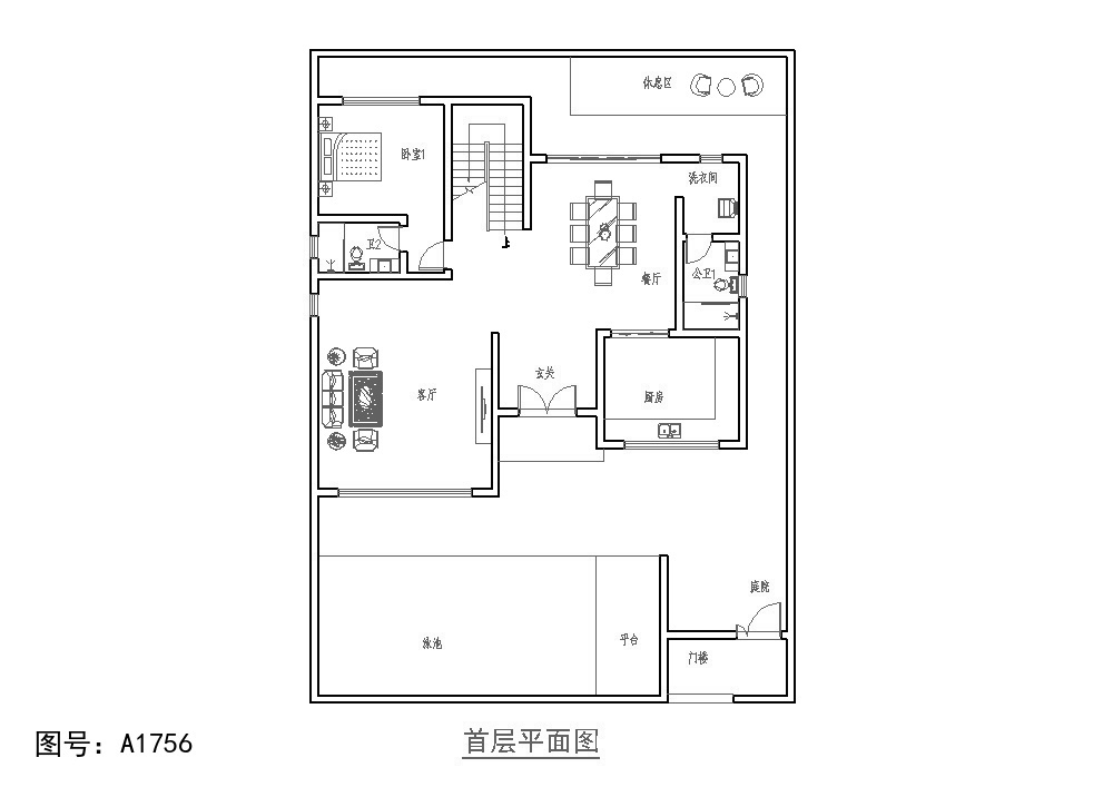 带庭院的设计的不只有中式，现代、欧式照样可以