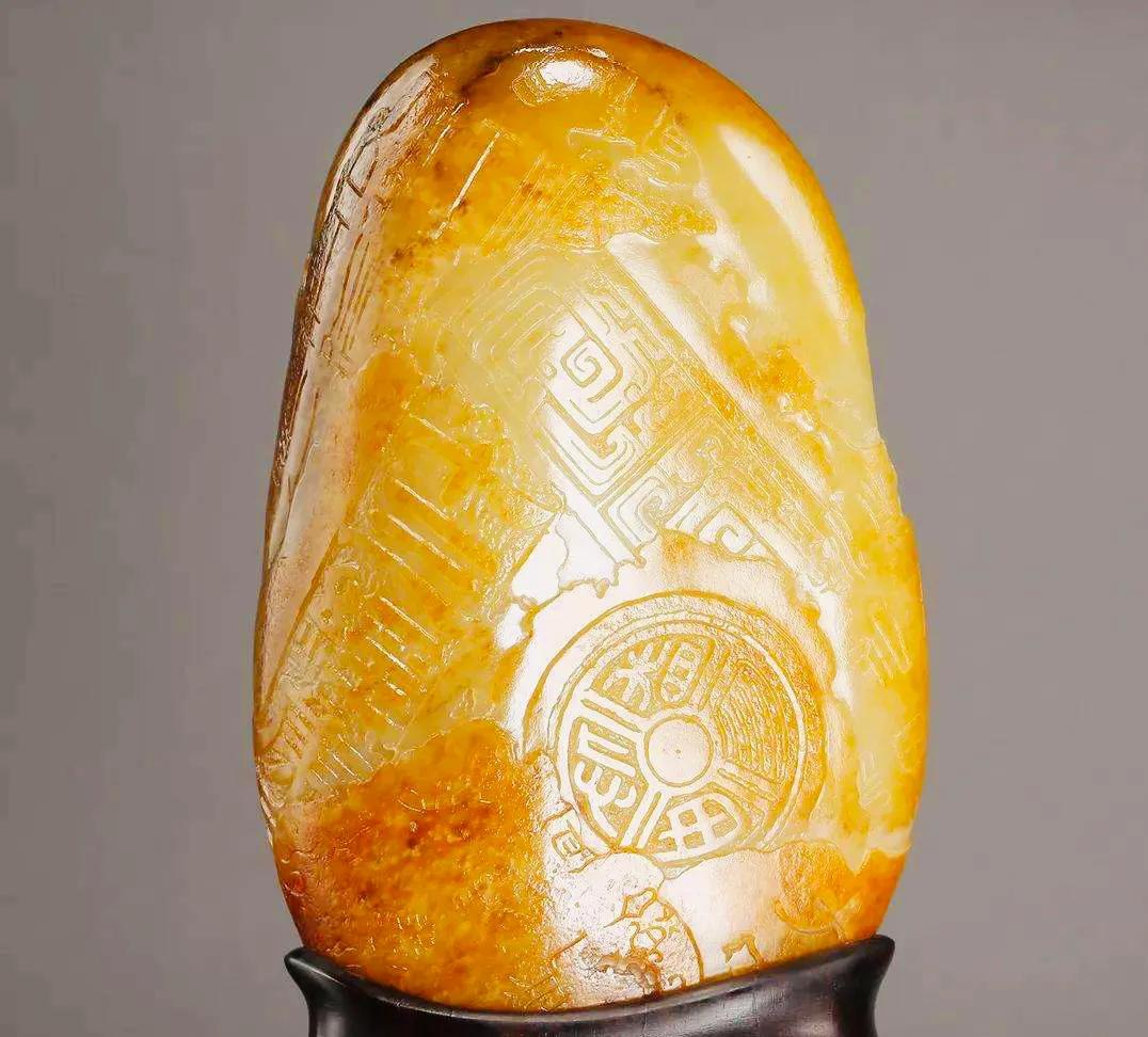 玉雕|纸篓里的锦绣江山!和田玉与“锦灰堆”!