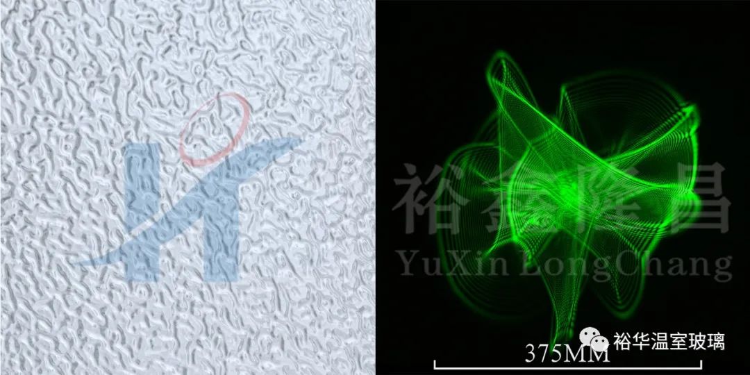 温室标准超白漫散射钢化玻璃特性