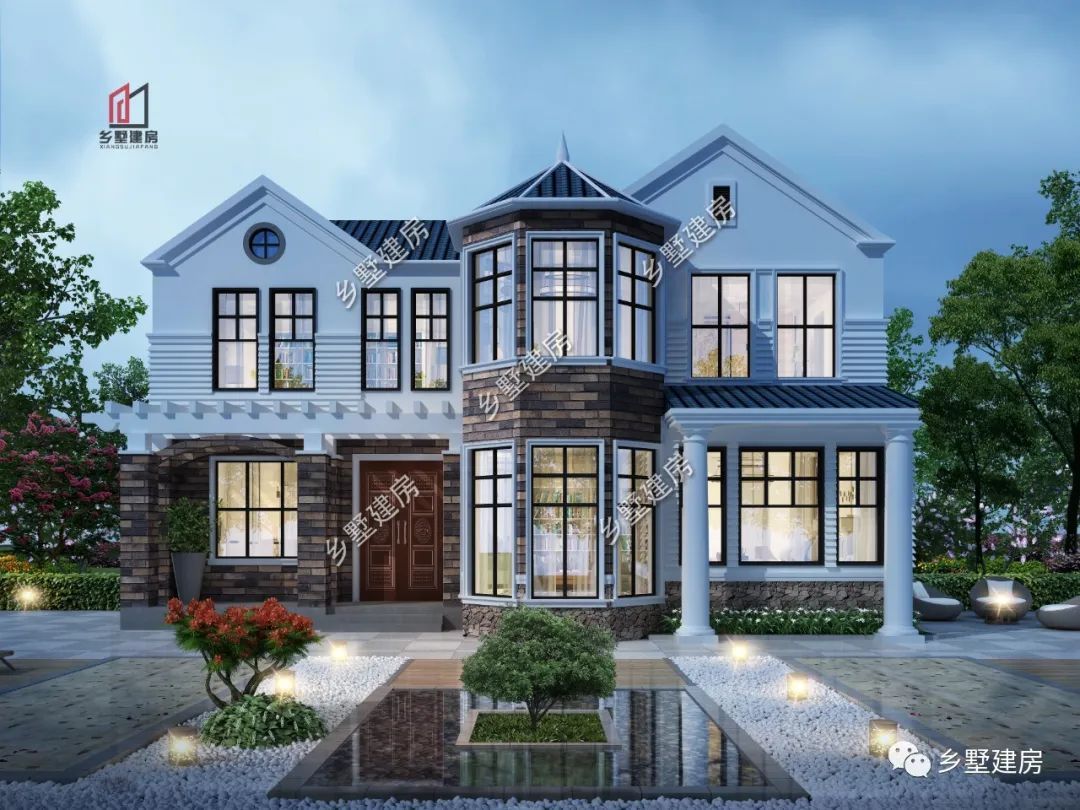 五款高贵华丽的巴洛克风格好房,高端又大气,村里人人都想建