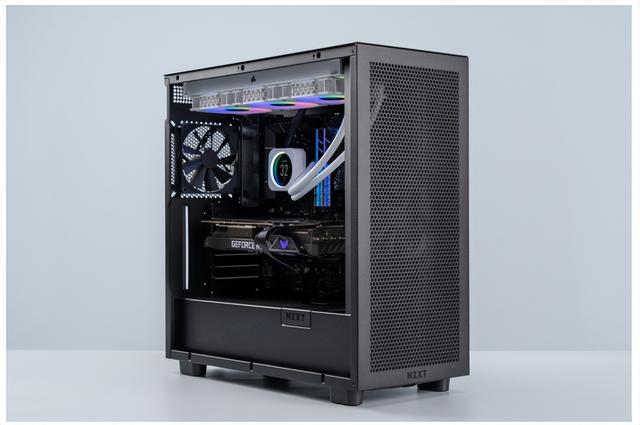 机箱|硬件“消暑”不愁！NZXT H7 Flow机箱测评