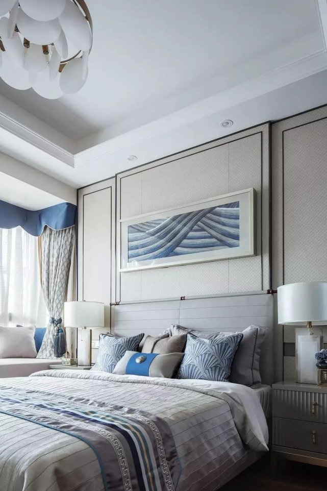 110平中式风三居室，有一种华丽与禅意气质