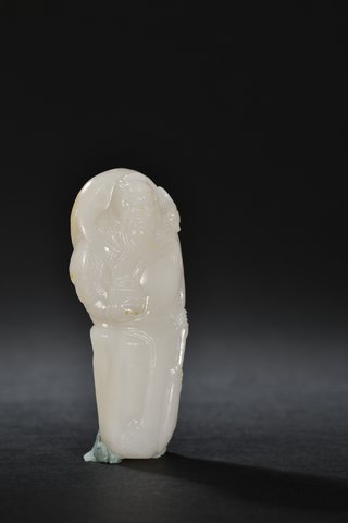 和田玉籽料|和田玉籽料关公把件