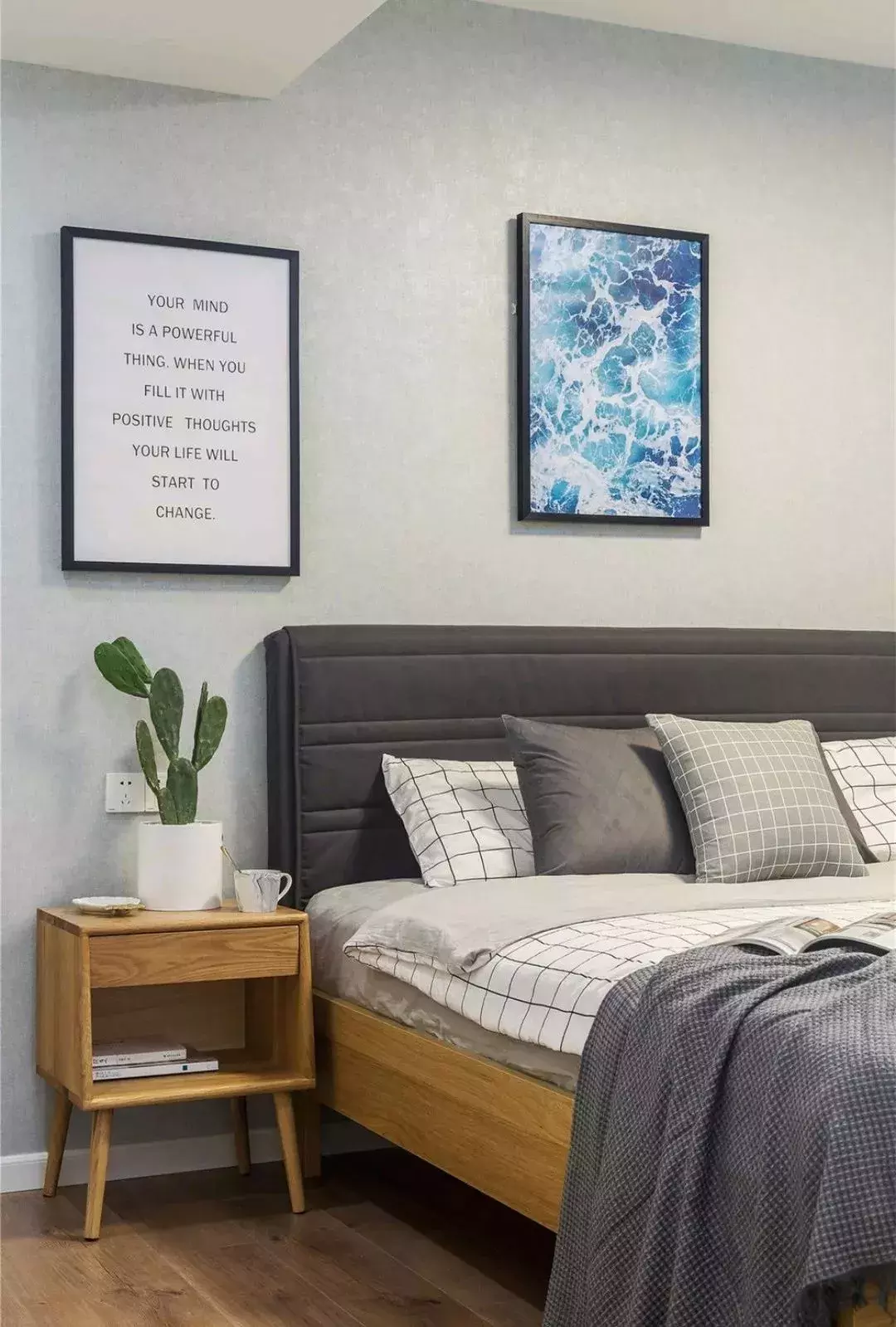 59㎡小户型北欧风功能应有尽有,拆除墙体做开放式客餐厅!