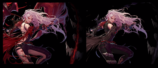 所有女职业的立绘都被加了布料,其中以剑魔,四姨这种"坏女人"最为严重