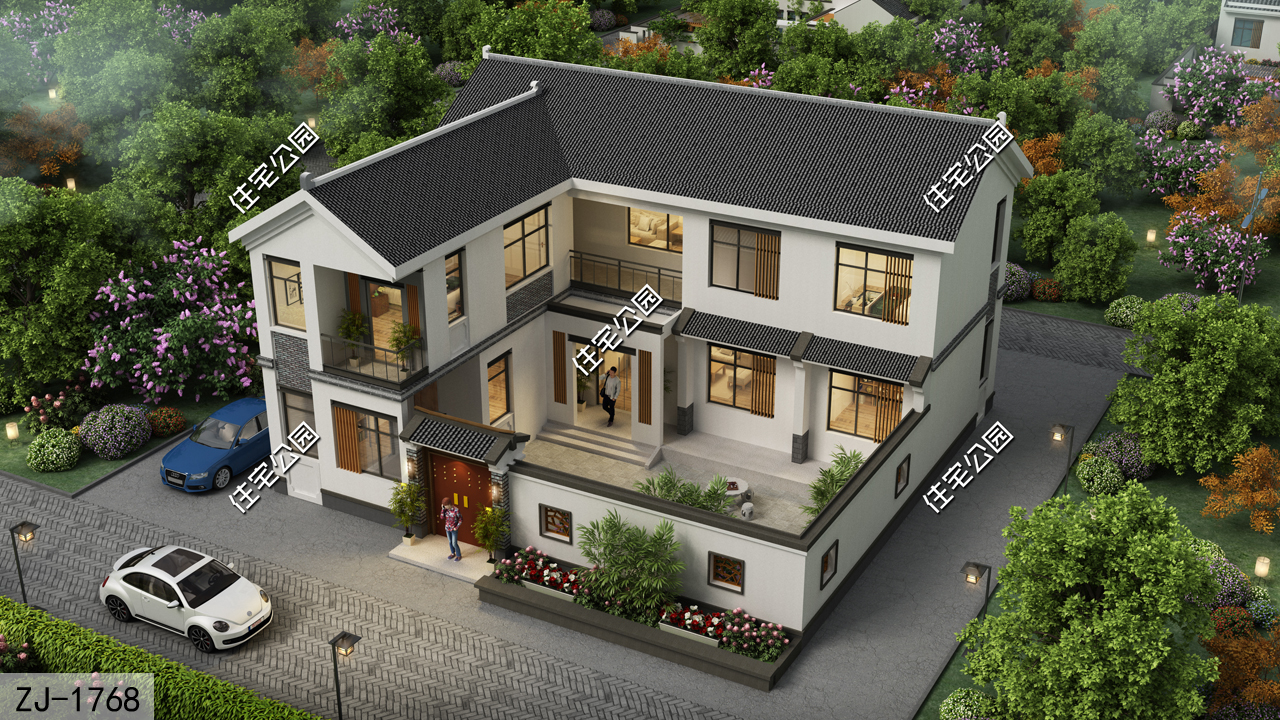 回农村盖养老房,你会选择什么风格?我更推荐中式