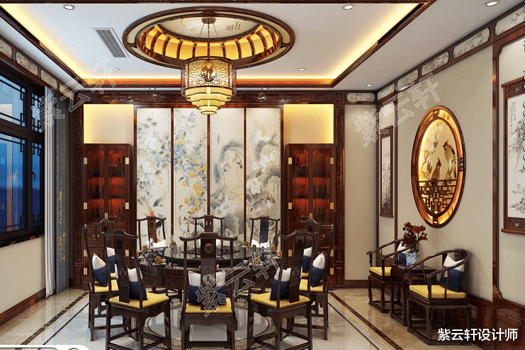 中式古典风格装修,掌握这些装修技巧效果翻倍