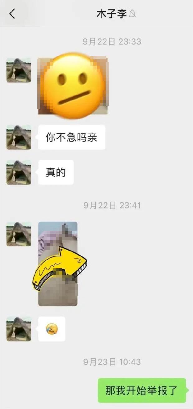 河南一村支书被指性骚扰女性,聊天文图不堪入目,本人回应:不是我发的,准备报警