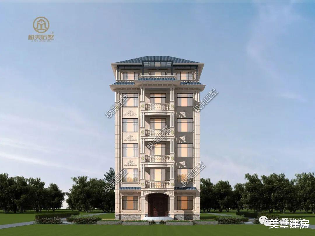 既有高楼既视感，又带自建舒适度，建五世同堂大别墅