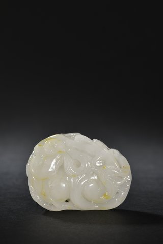 |和田玉事事如意把件