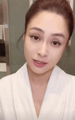 阿娇分享卸妆全过程，皮肤紧致，网友：这是无效化妆的典范