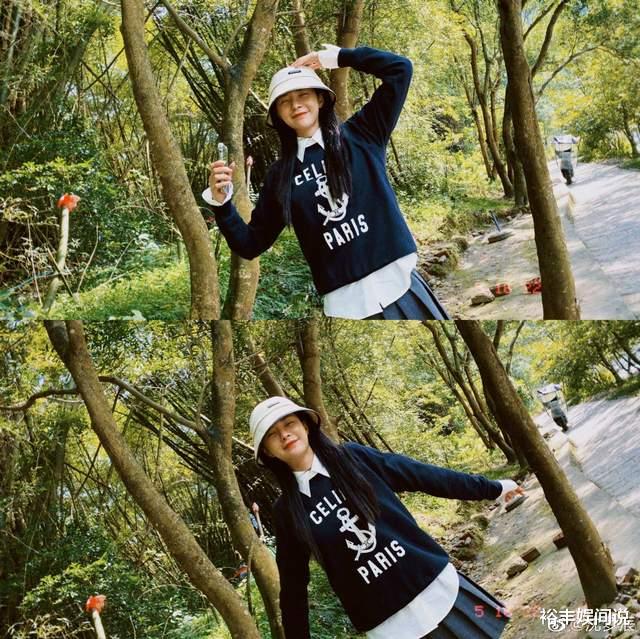 沈梦辰|沈梦辰一家游桂林！沈爸沈妈现场秀恩爱，戴5000多元耳坠好贵气