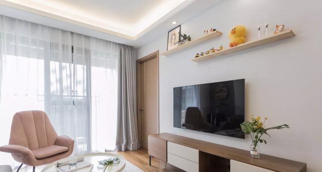 8万将88㎡新房装成清新北欧风,挤出书房,两居妥妥变三房!