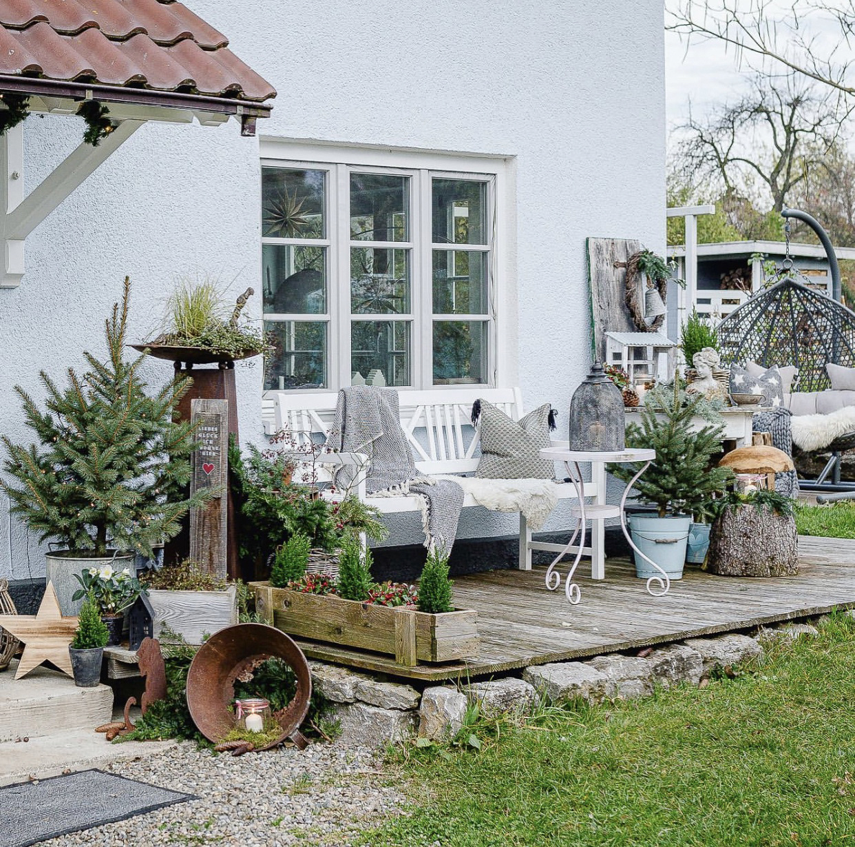 花园椅，作为庭院的必备景观，每一款都诱惑十足，有没有美到你噢