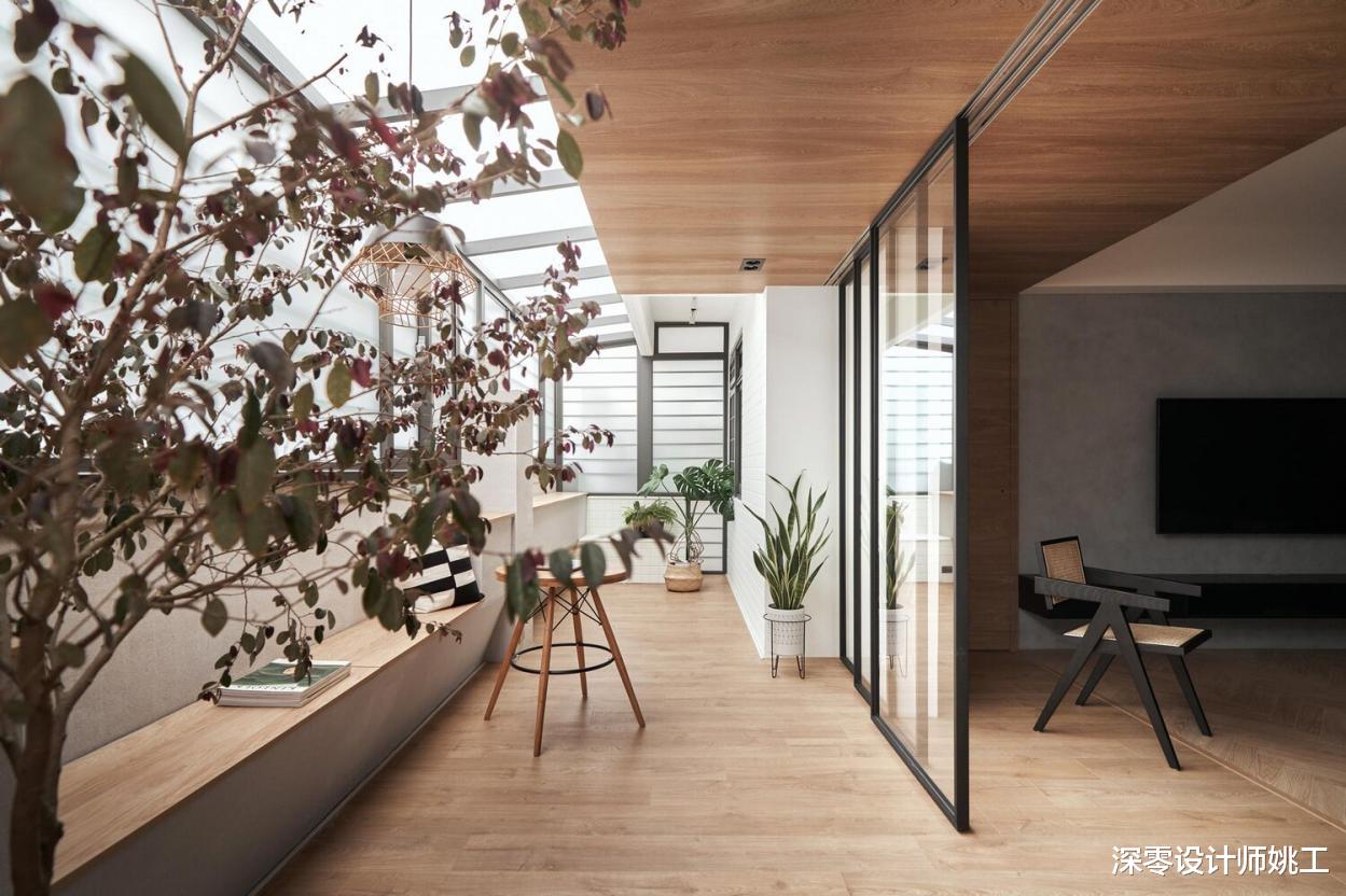 看过这套140㎡新房,发现很多人喜欢简约风,原木+高级灰百看不腻