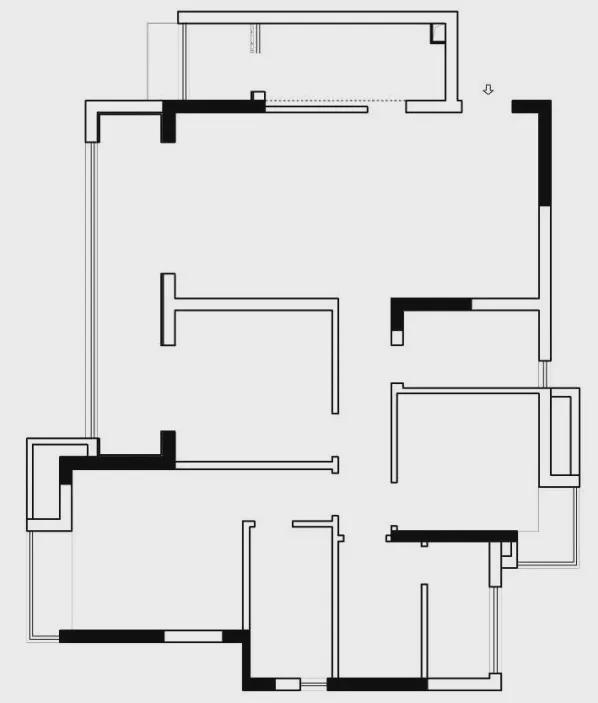 110㎡温馨原木风,开放式厨房+岛台,营造开阔视觉效果!