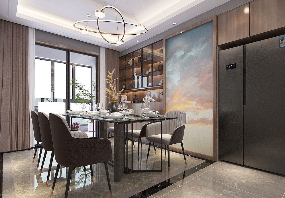 用高级灰打造的简约风,第一眼就让人爱上了,小姨子来了都喜欢!