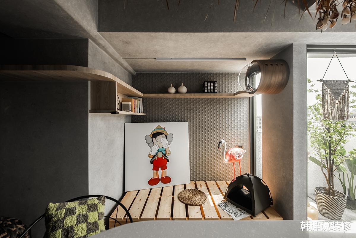 69㎡新房塞得满满当当,但却乱中有序,波西米亚风格,沉静又安逸