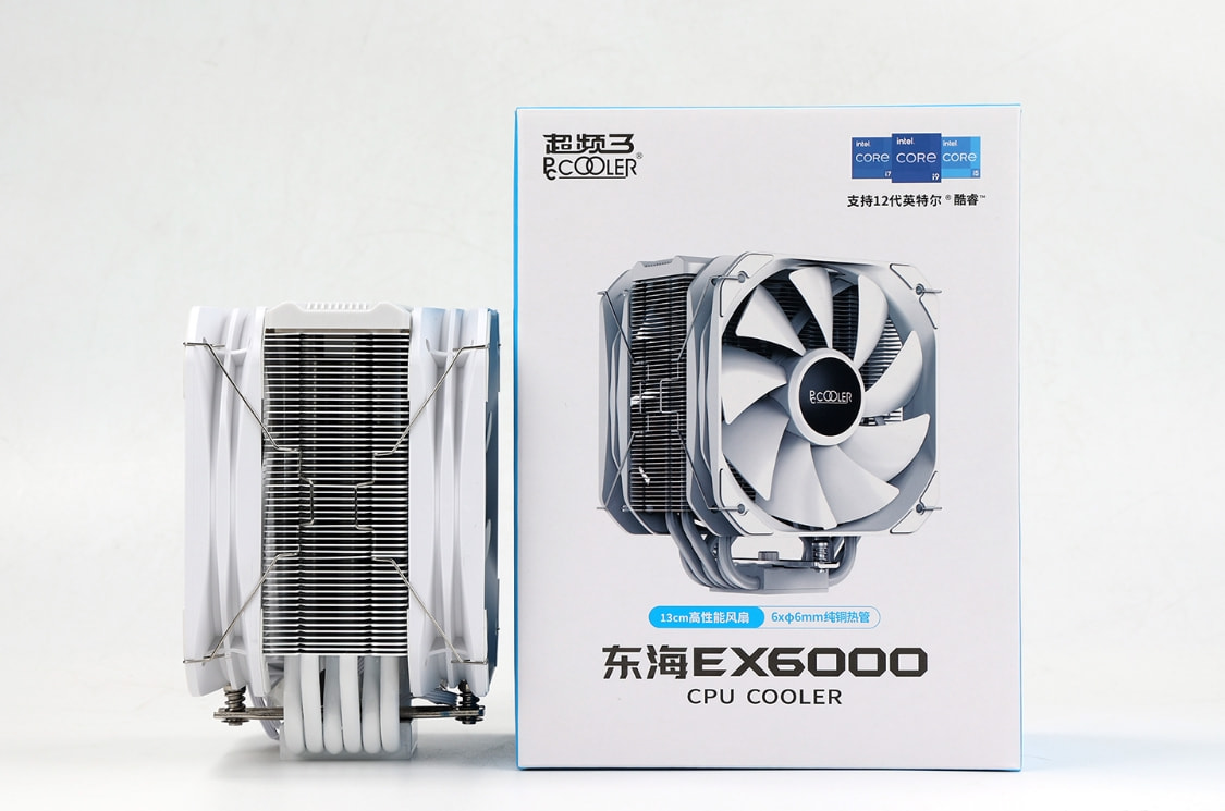 CPU|想上12代平台,又嫌水冷太贵,那试试这款东海EX6000单塔风冷