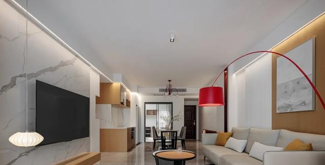 116简约实用又时尚的三居室，有种淡妆浓抹总相宜的从容之美