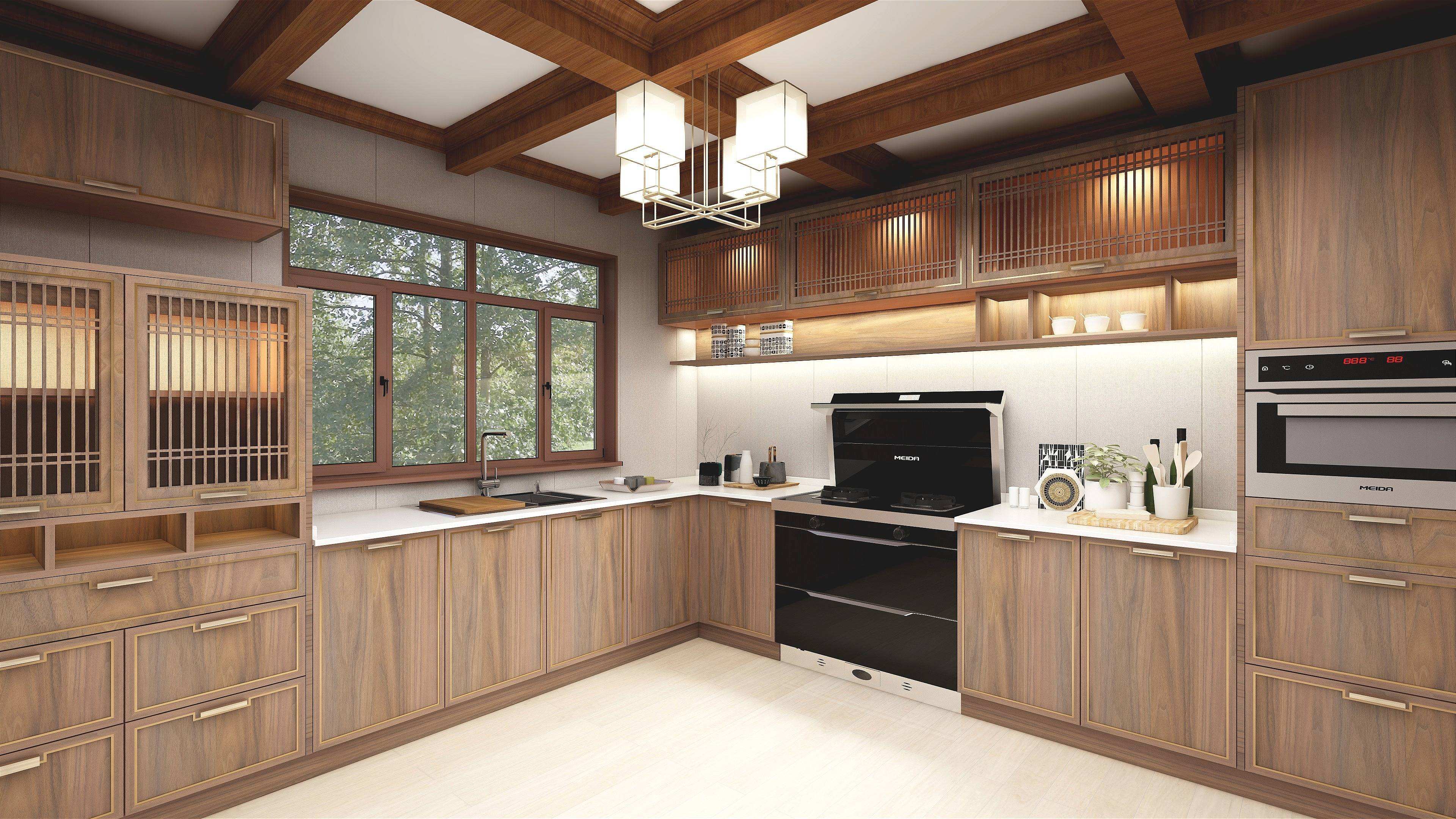 厨房怎么装修可以扩大十倍?