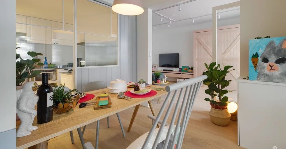 82㎡老房改三室,打造最适合中国人的开放厨房