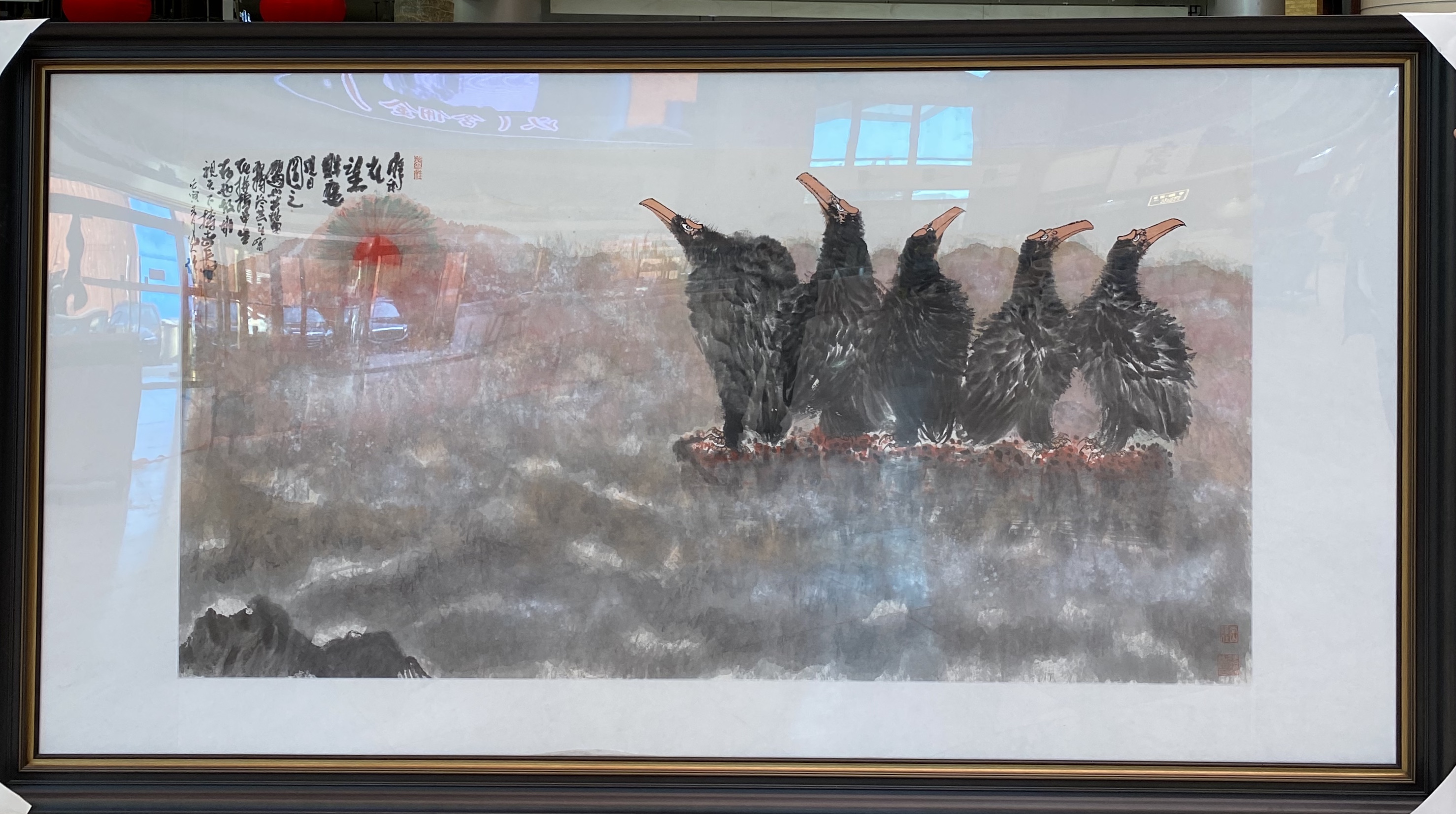 |在中国当代国画收藏市场大受追捧，国画大师朱祖国国画作品系列欣赏