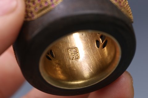 翡翠|清.老沉香扳指一枚