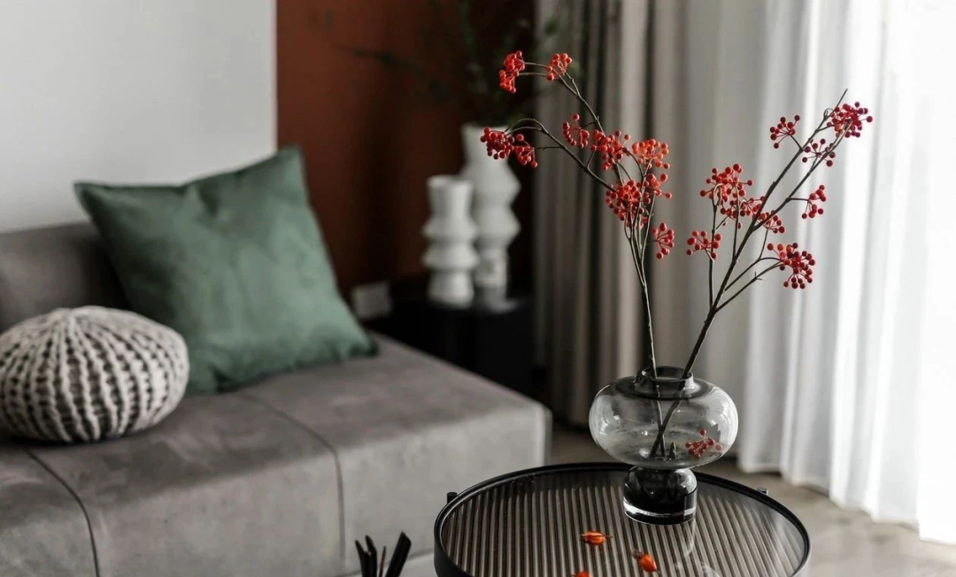 132m2现代新中式风,时尚简洁气质融入传统元素,越发优雅、文艺