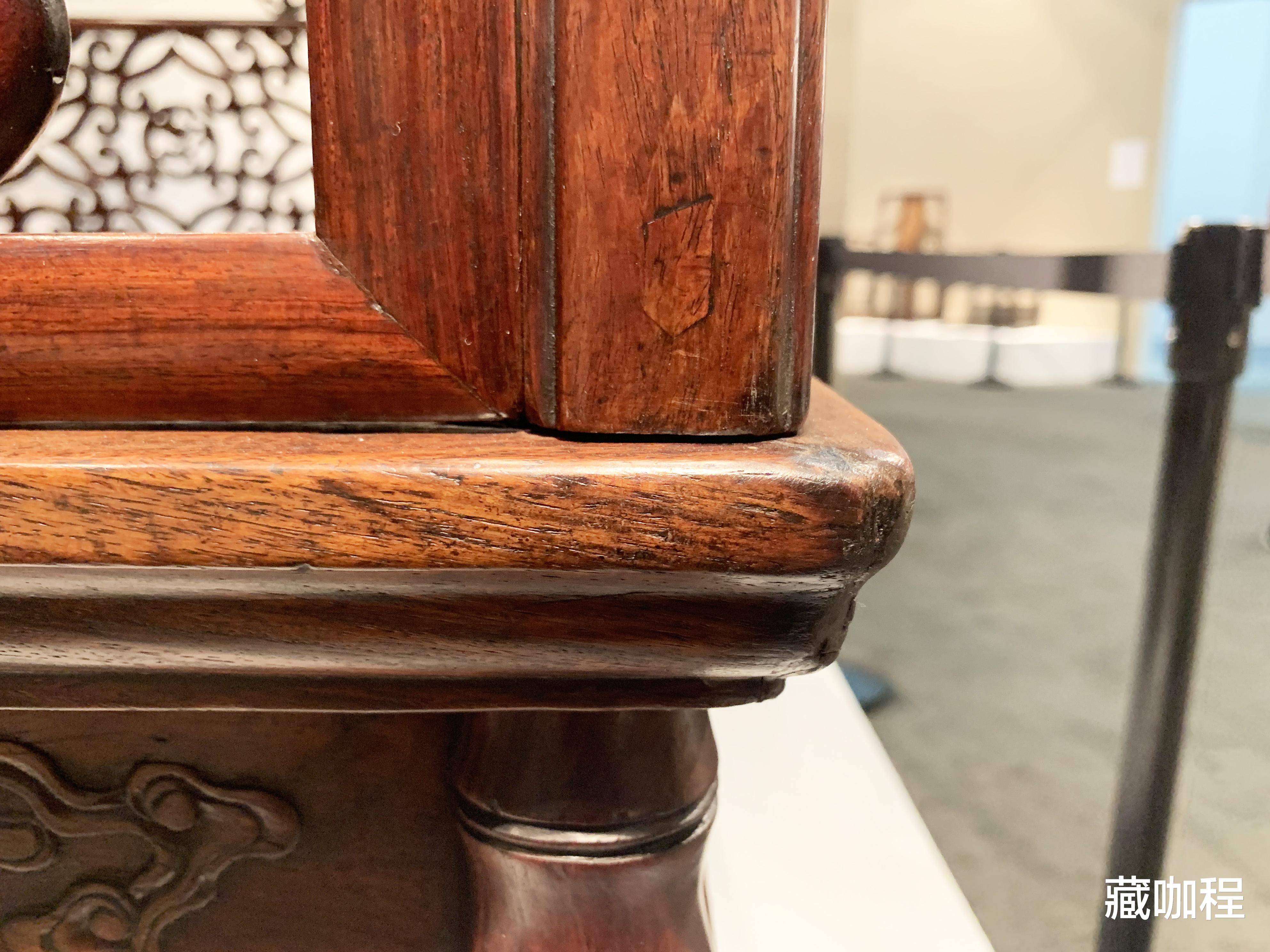 银元|高束腰满工雕刻,黄花梨架子床下盘美不胜收