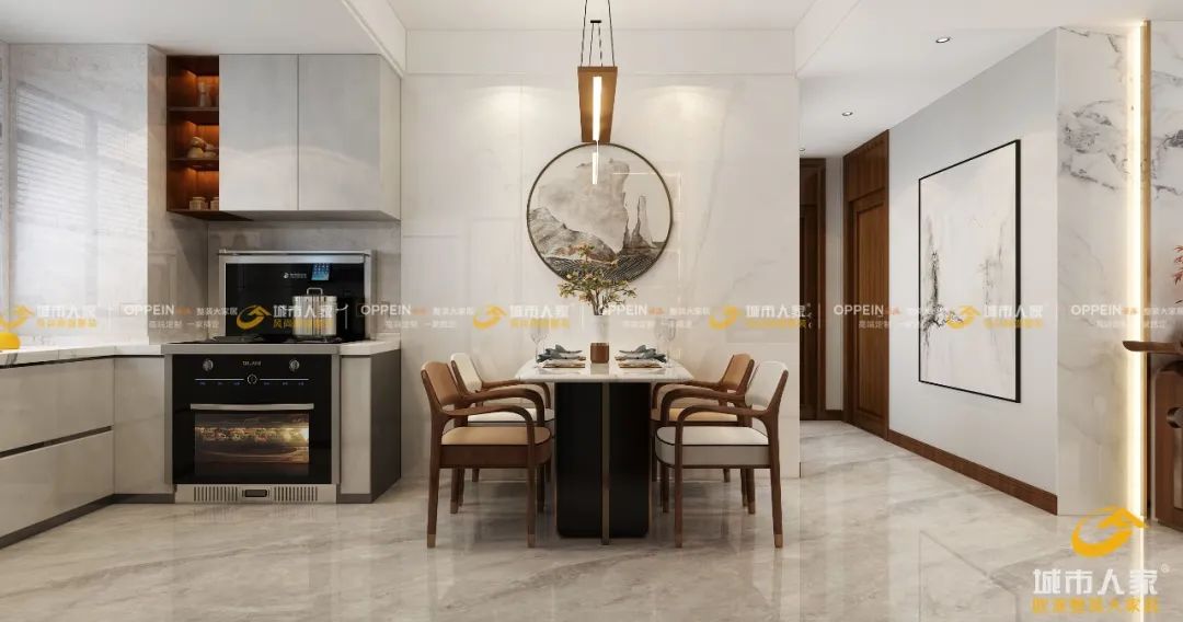 华润昆仑御148㎡ | 新中式风格自然淡雅 诗意端庄的浪漫