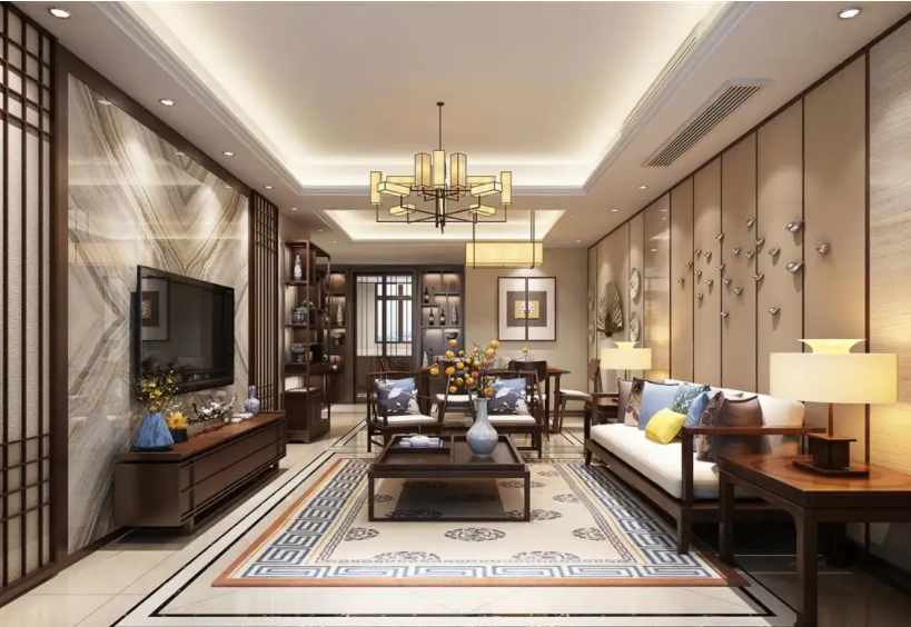 100种，新中式装修设计方案，不可能没有一种适合你的爱家。