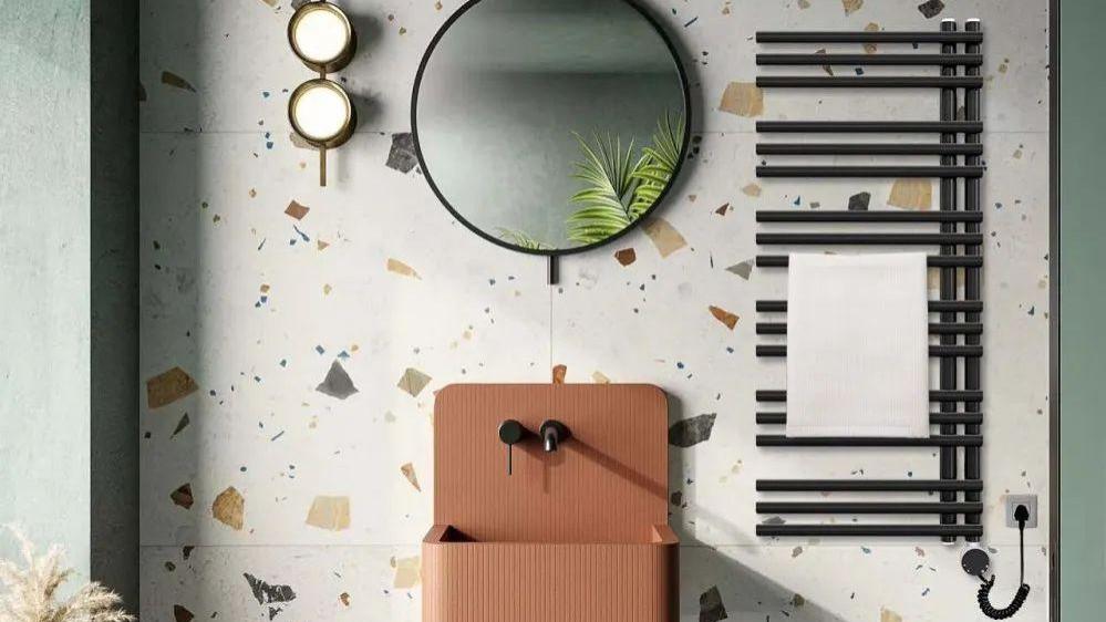 卫浴设计新趋势 | 水磨石的回归