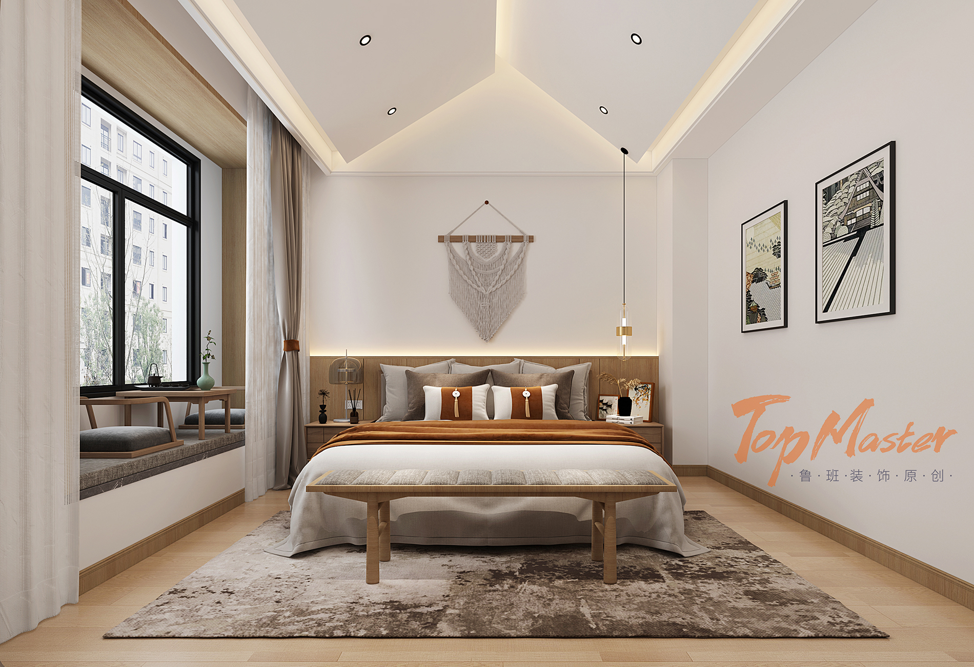 【鲁班装饰】倚澜苑300m2现代简约风格 纯粹的意境