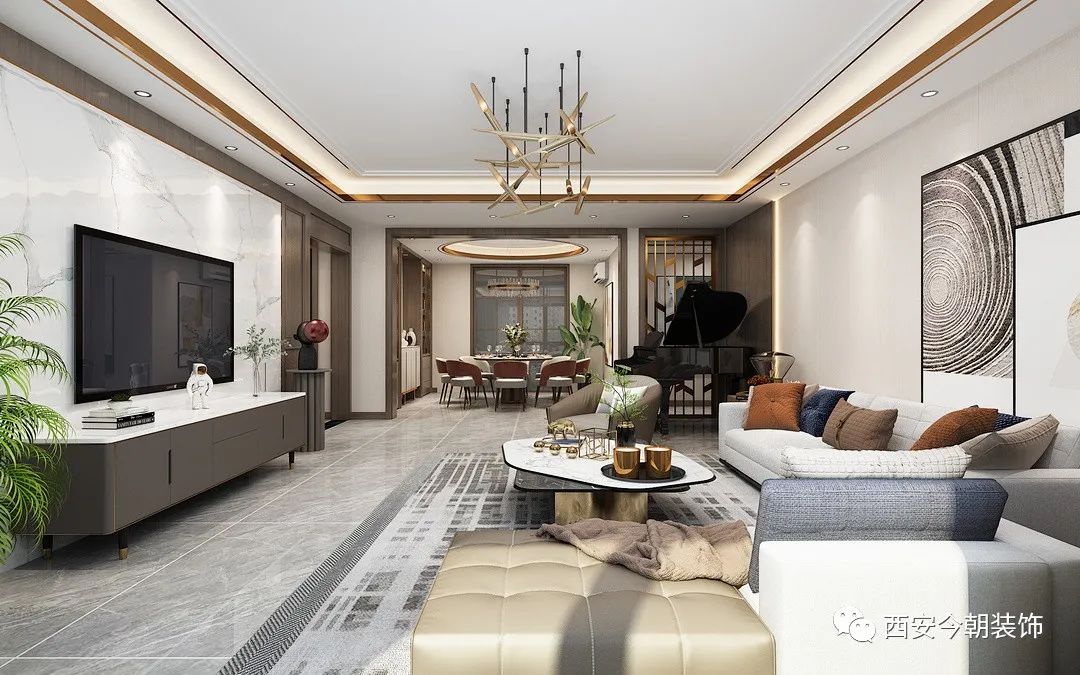 三世同堂的意式轻奢风-自由的风吹来