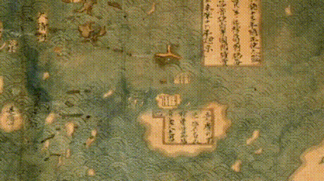 全舆总图来自五百多年前,整个地球的版图完整清晰地被记录了下来
