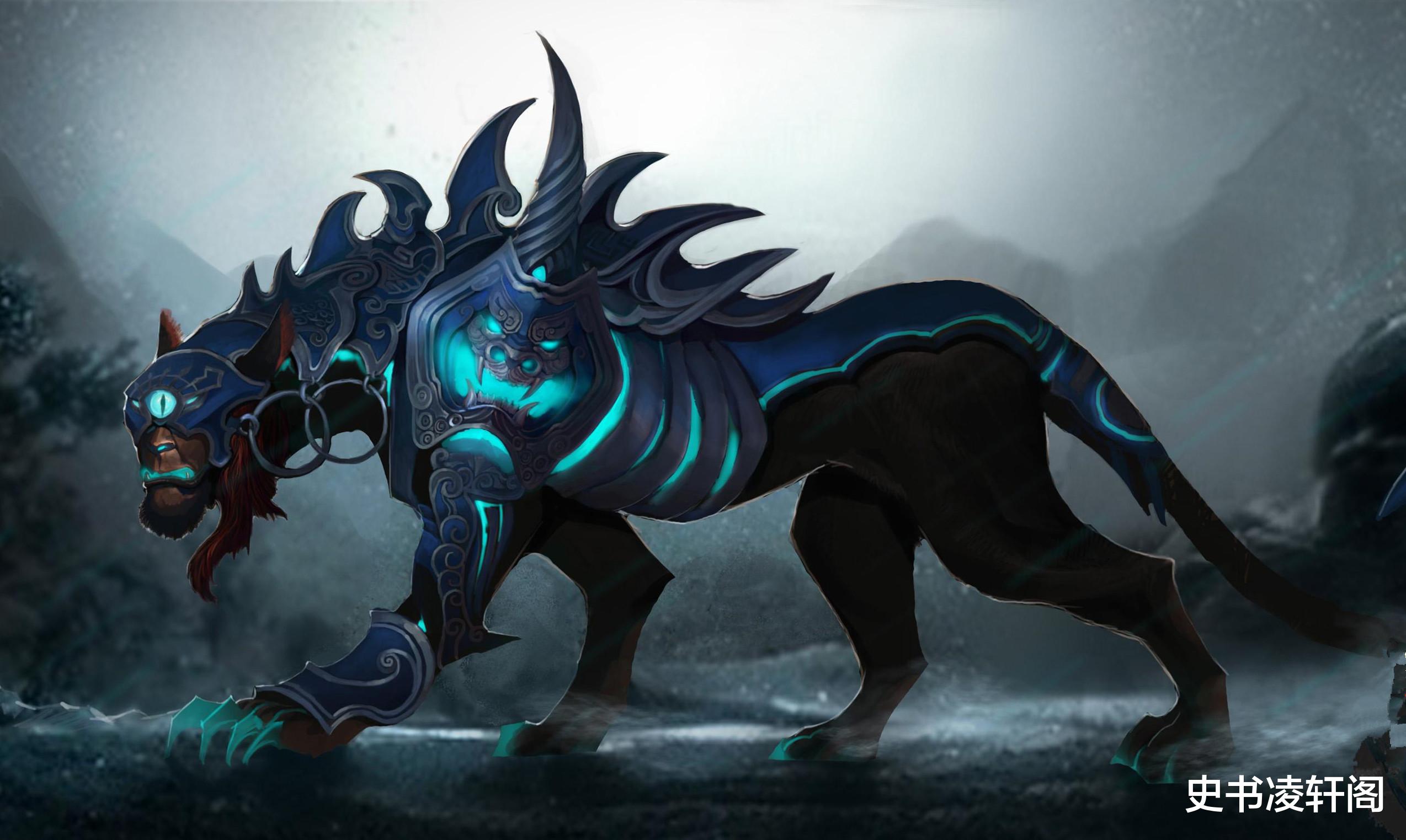 山海经|古代神话中有半龙之身的十大神兽,麒麟上榜,第一种战力远超