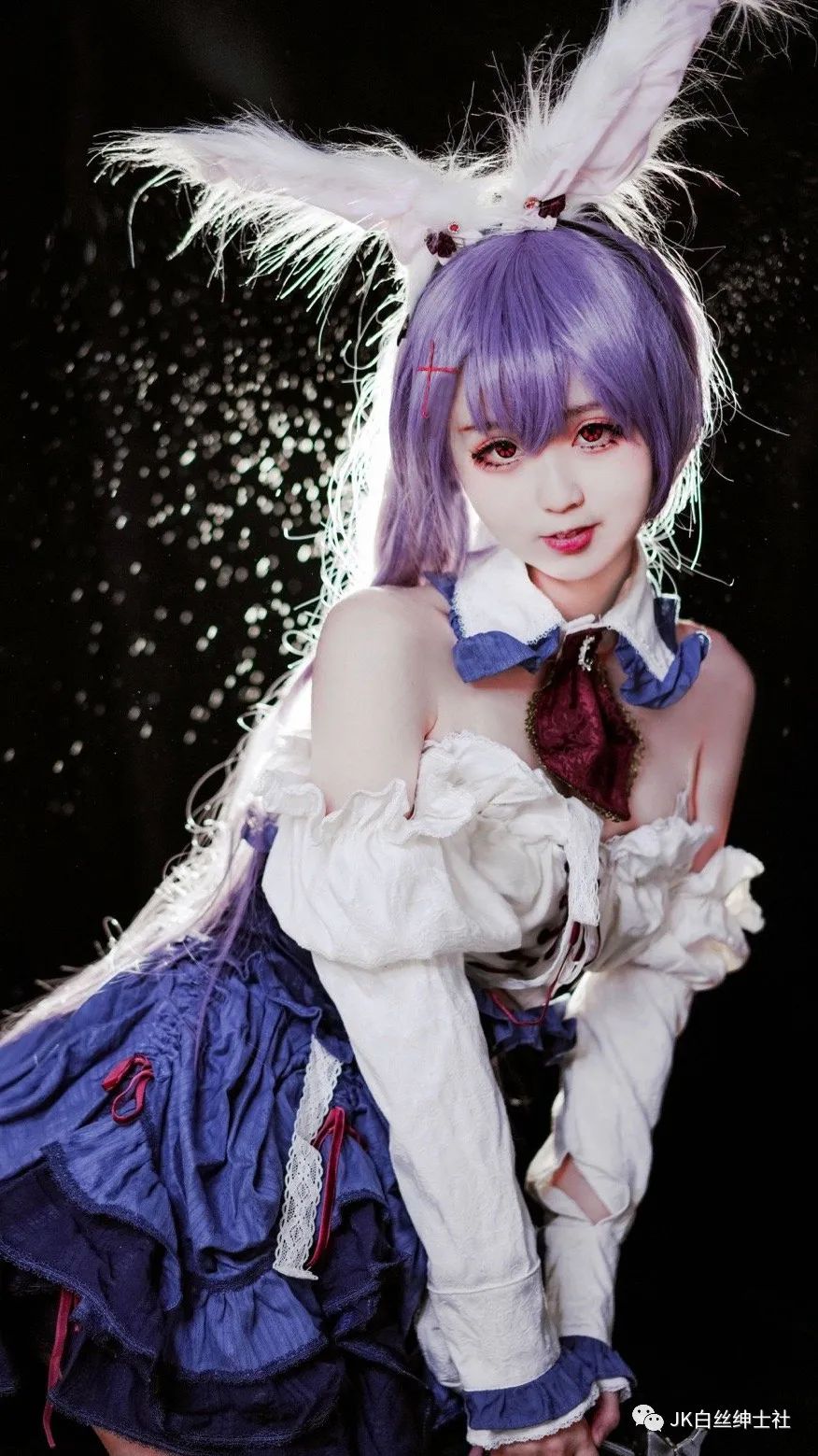 东方project|cos：东方project铃仙cos正片@霖鹿