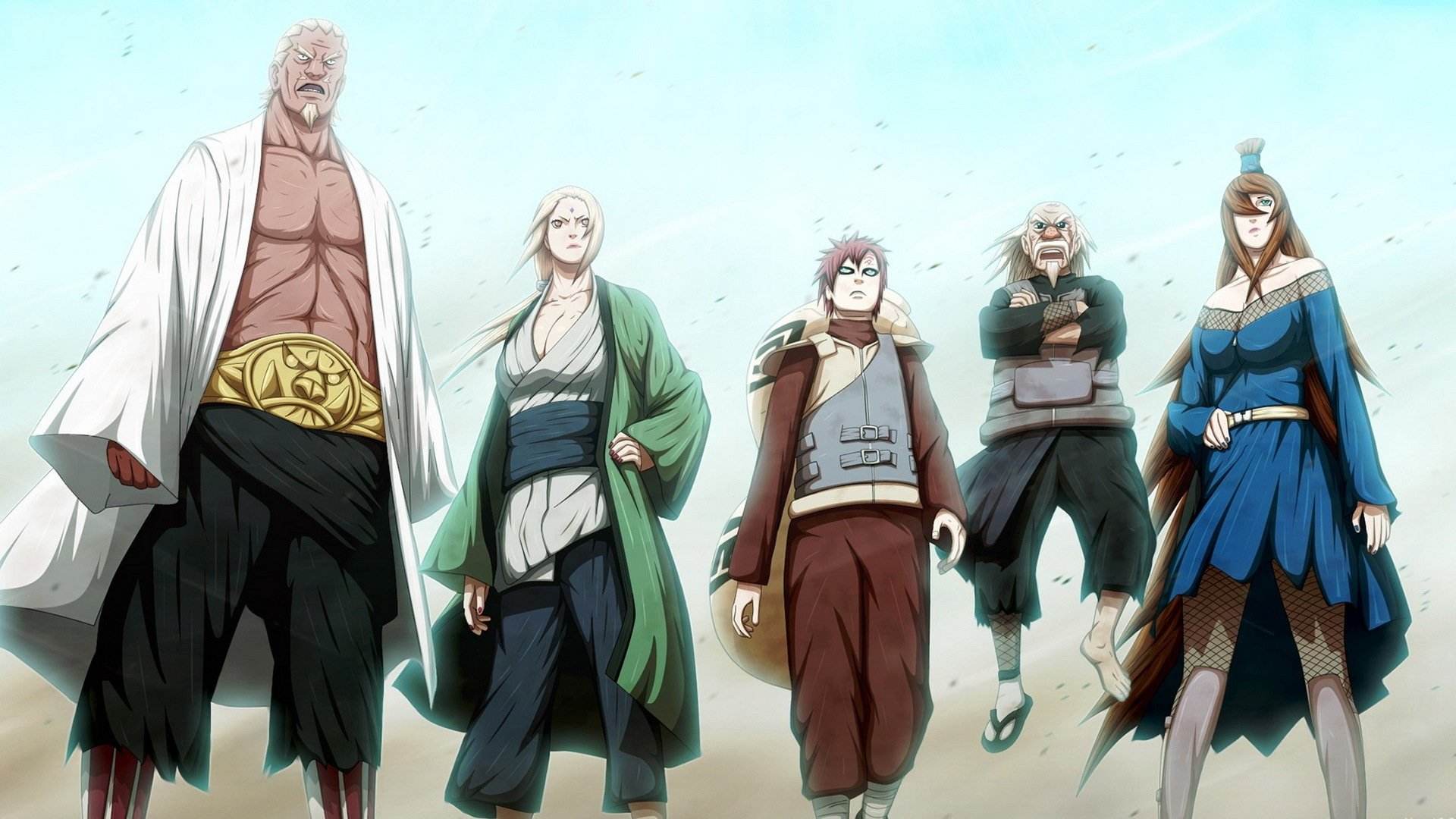 五老星|盘点动漫中的“五人组合”，平凡却不失最高战力