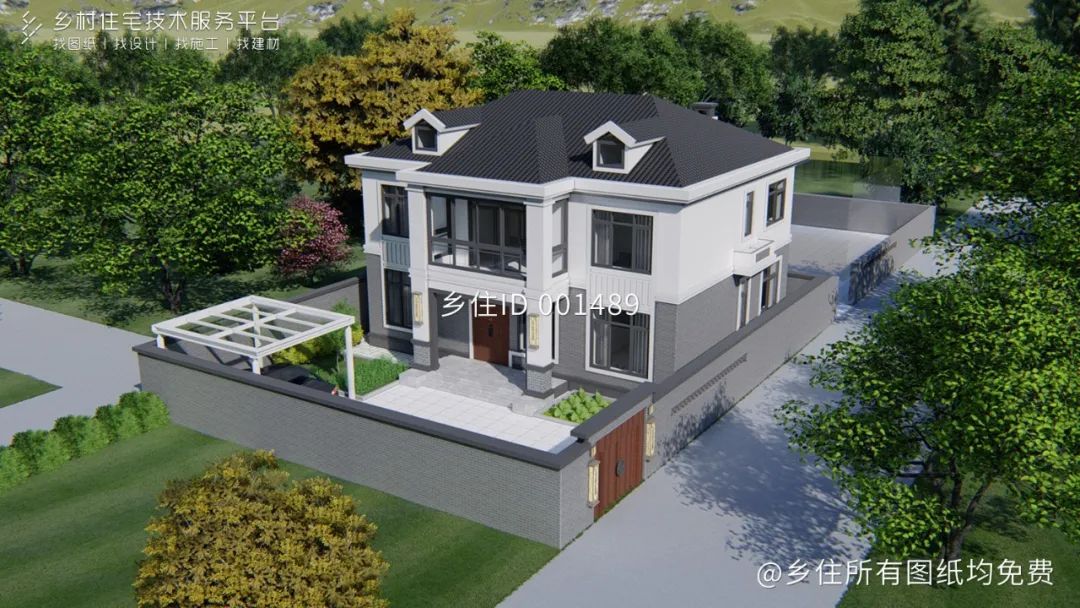 乡住精选8款新中式风格别墅，在老家建一栋属于你的温暖之家