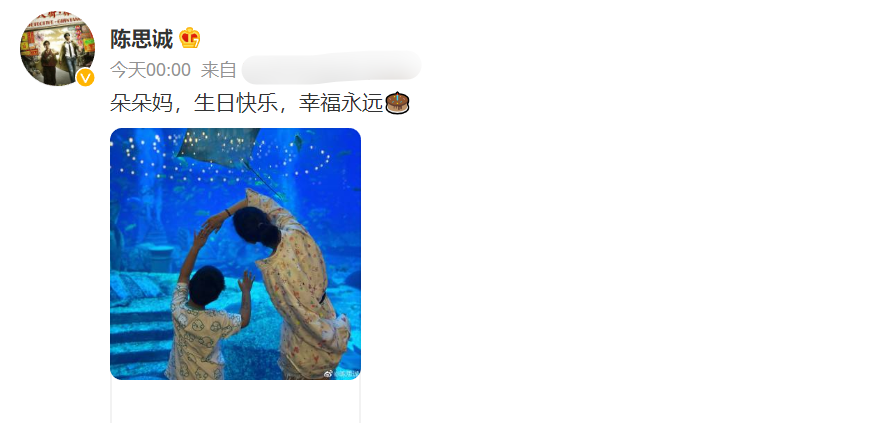 陈思诚|复合？陈思诚为佟丽娅庆生，丫丫和儿子穿睡衣比心疑陈思诚视角