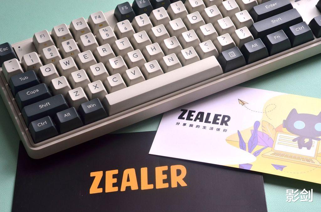 机械键盘|颜值、功能兼具，500价位最值得买的一款87键机械键盘 米物ART Z870
