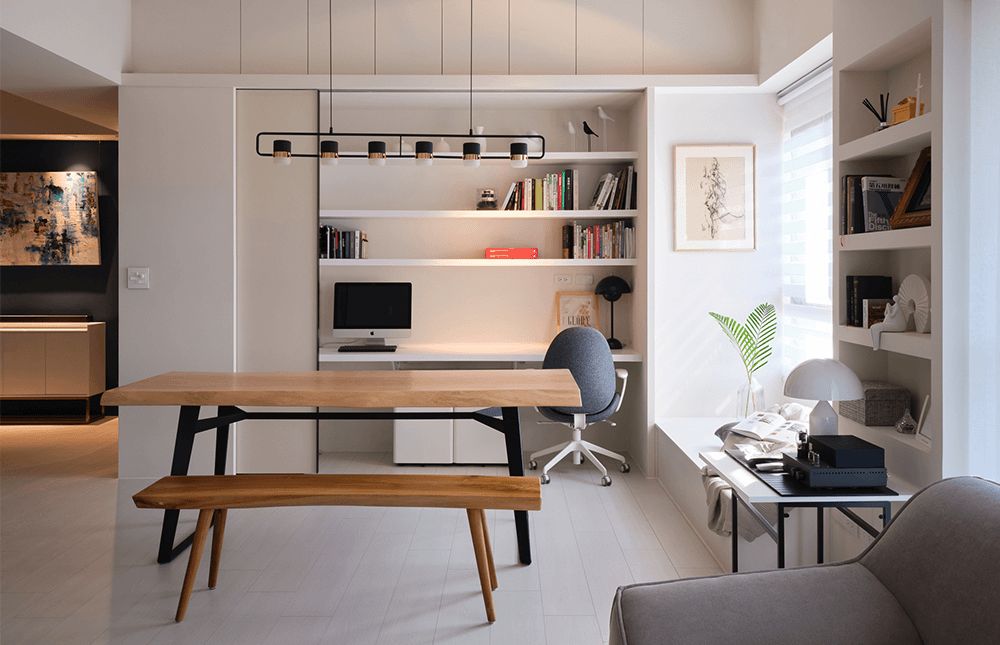 第二次装修，夫妻坚持“去电视墙化”，真是省钱又省空间了