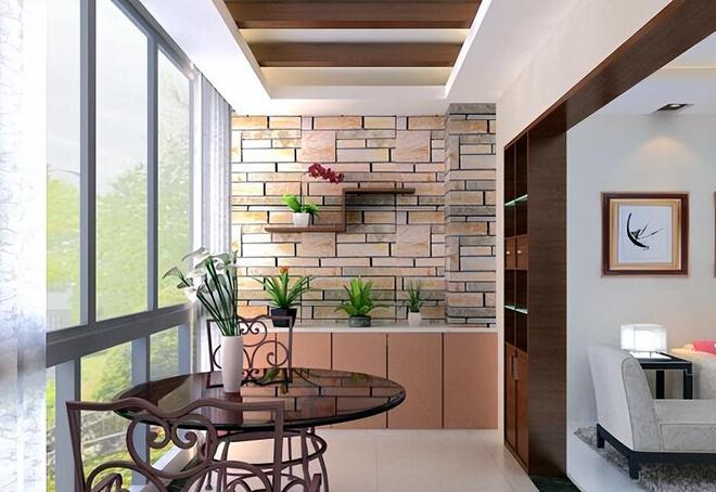 阳台装修要不要吊顶?千万别盲目跟风,得视情况而定!