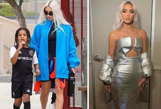 金·卡戴珊|金卡戴珊拍绝美大片！与一众超模争艳，风情万种，极致臀腰曲线