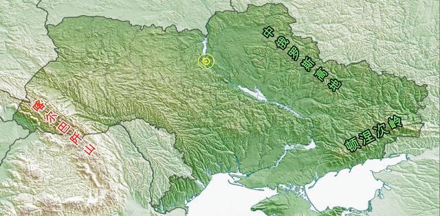 乌克兰|乌克兰地形分布，95%为平原！