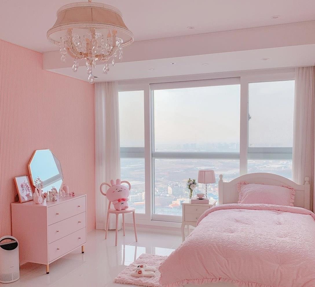 韩国三口之家,吸粉无数!全屋唯美得堪比韩剧中的场景,精致极了