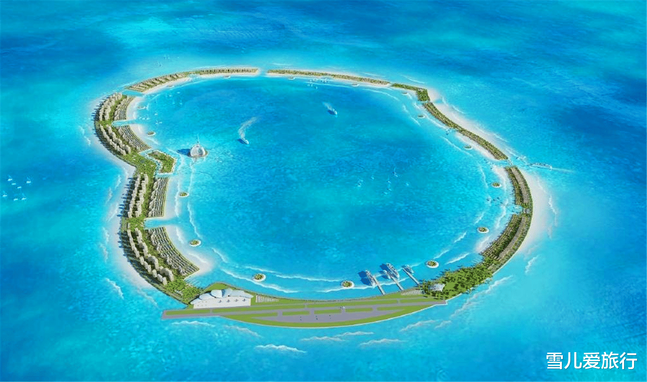 美济岛|从一座无人珊瑚礁到5.66平方公里的海上花园,美济岛真是美翻了