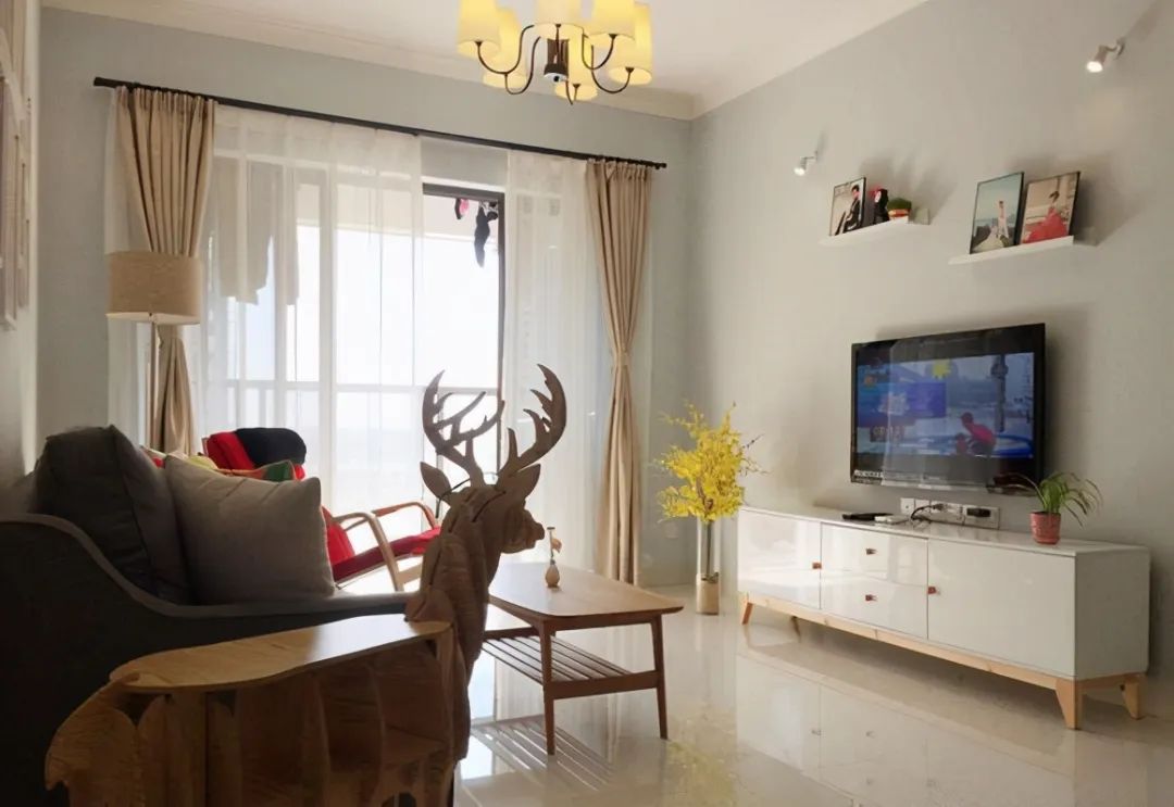 晒晒76平北欧风竣工照，装修色彩搭配很重要